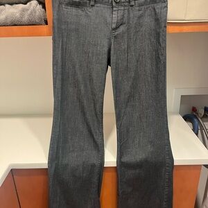 Banana Republic Dark Lightweight Flare Jeans